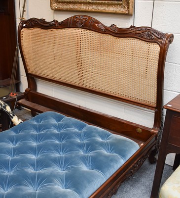 Lot 1325 - An 'And So to Bed' King Size Bed Frame, with...