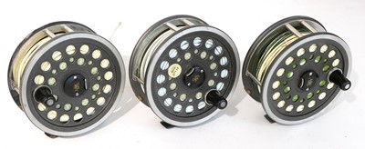 Lot 4070 - A Collection of JW Young Fly Reels