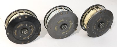 Lot 4070 - A Collection of JW Young Fly Reels