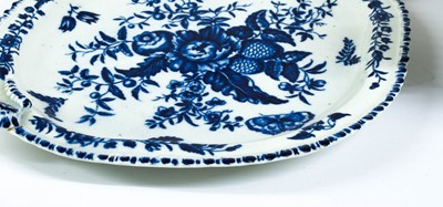 Lot 61 - A Worcester Porcelain Tureen, Cover and Stand,...