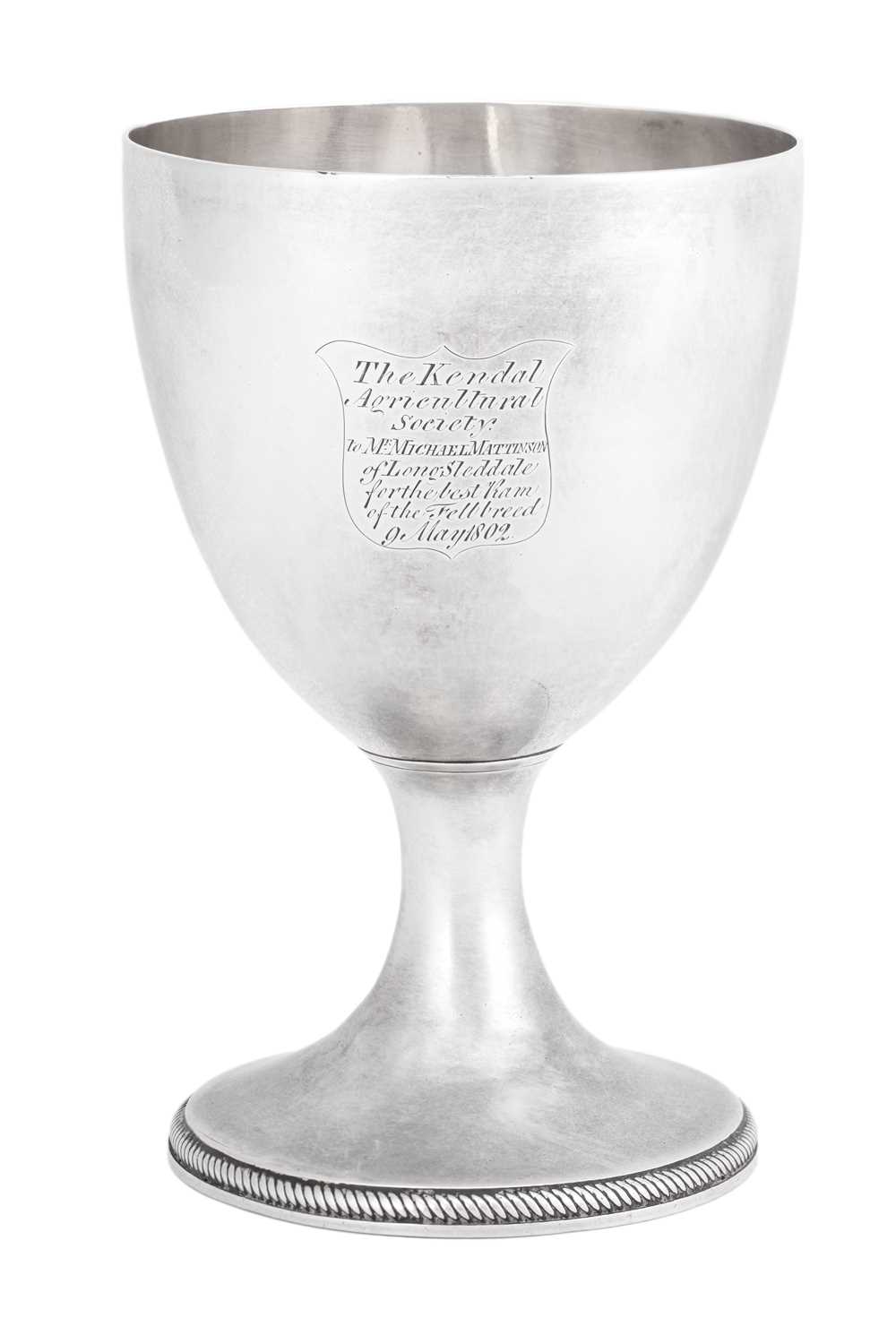 Lot 2212 - A George III Silver Goblet