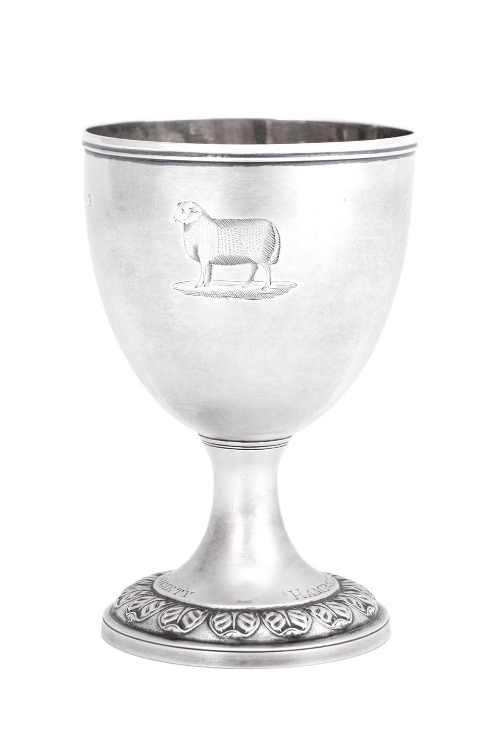 Lot 2210 - A George IV Silver Goblet