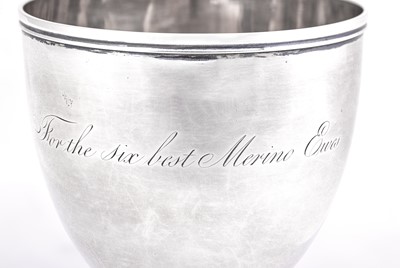 Lot 2210 - A George IV Silver Goblet