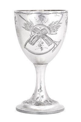 Lot 2213 - A George III Irish Silver Goblet