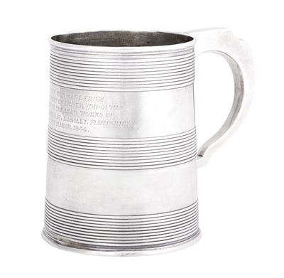 Lot 2315 - A Victorian Silver Mug.