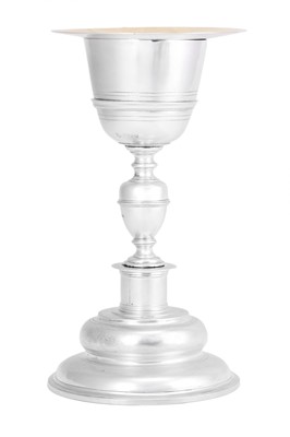 Lot 2337 - A Victorian Silver Communion-Cup With an Associated Paten