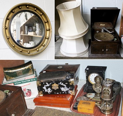 Lot 227 - A Collectable Lot Including, a Gramaphone,...