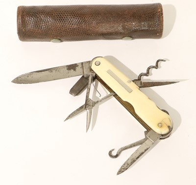 Lot 4166 - An Early Anglers Knife