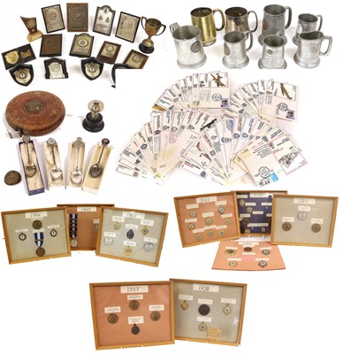 Lot 54 - A Collection of RAF Shooting White and Gilt...