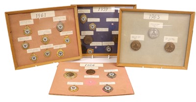 Lot 54 - A Collection of RAF Shooting White and Gilt...