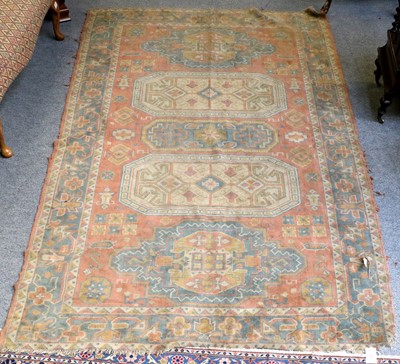 Lot 1126 - Machine Made Carpet of Caucasian Design, the...