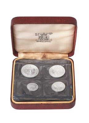 Lot 207 - Elizabeth II, Maundy Set 1985, 4 coins...