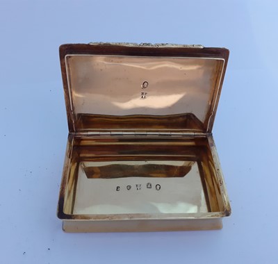 Lot 264 - A George IV Irish Gold Freedom-Box