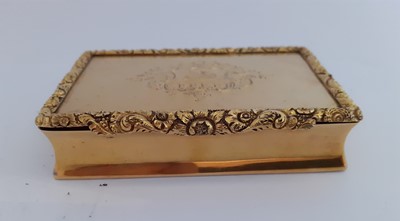 Lot 264 - A George IV Irish Gold Freedom-Box