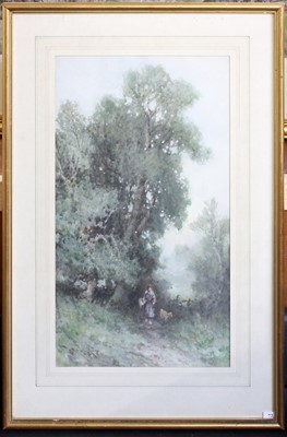 Lot 1105 - Stephen Frank Wasley (1848-1934) Figures in a...