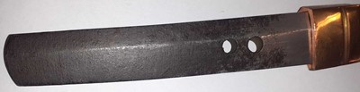 Lot 145 - A Japanese Shinto Wakizashi, the 47.5cm steel...