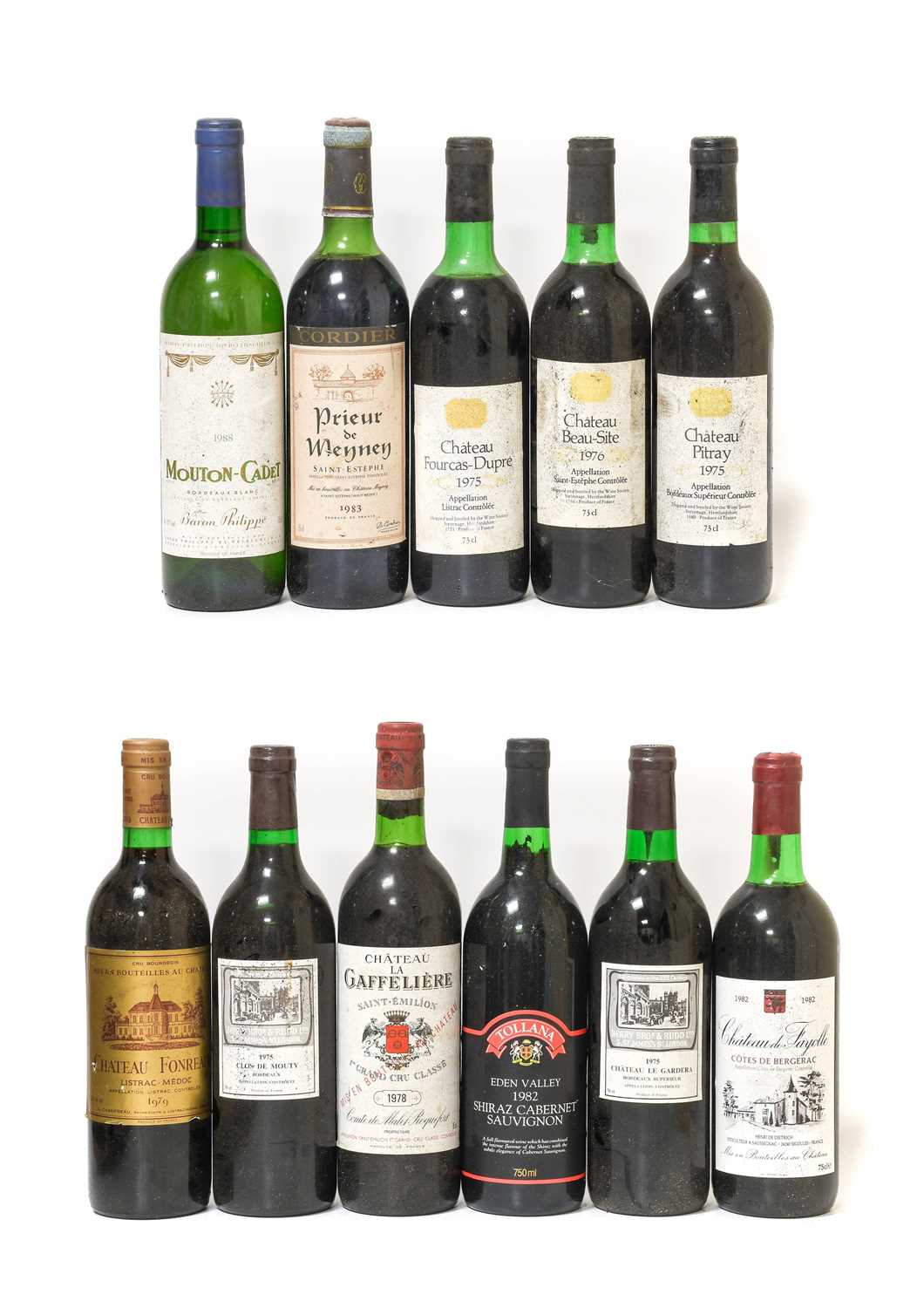 Lot 3091 - Baron Philippe 1988 Mouton-Cadet, blanc (one...