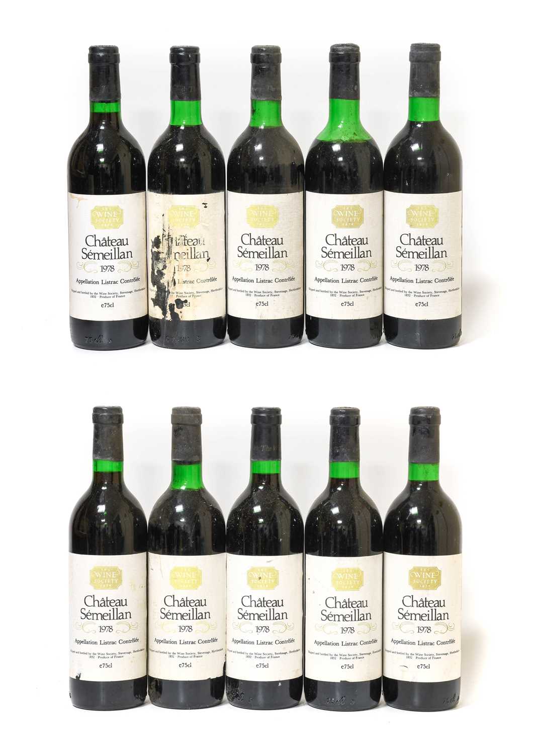 Lot 3085 - Wine Society Château Sémeillan 1978,...