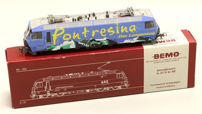 Lot 4235 - Bemo HOe/HOm Gauge 1259 RhB Ge 4/4 III Pontresina