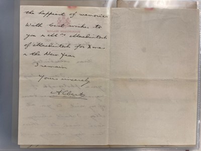 Lot 52 - Royal Family Autograph Letters An outstanding...