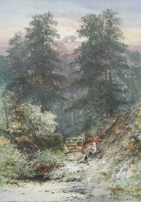 Lot 1064 - Thomas Dingle Jr. (19th century) A woodland...