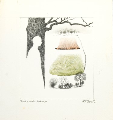 Lot 1056 - Raymond Booth (1929-2015) "Nightfall"...