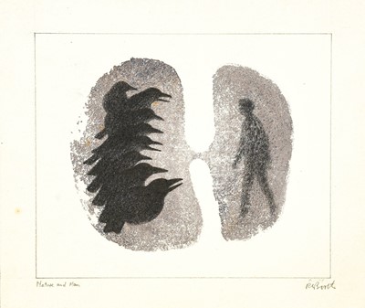 Lot 1056 - Raymond Booth (1929-2015) "Nightfall"...