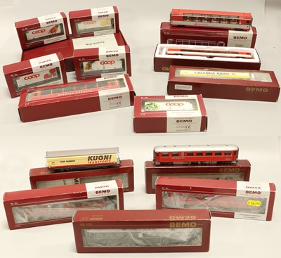 Lot 4236 - Bemo HOm/HOe Rolling Stock