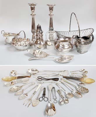 Lot 38 - A Collection of Assorted Silver Plate,...