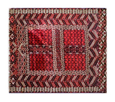 Lot 343 - ~ Tekke Hatchli Merv, circa 1900 The madder...