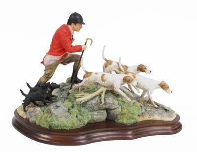 Lot 2158 - Border Fine Arts 'Fell Huntsman' (Huntsman on...