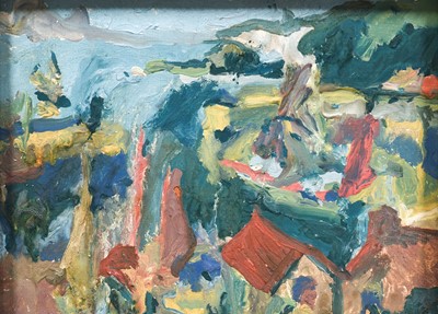 Lot 1064 - British School (20th century) Landscape Oil on...