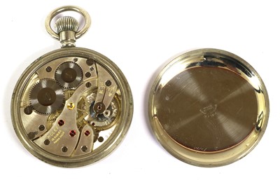 Lot 101 - A Rolex Military Top Wind Pocket Watch, the...