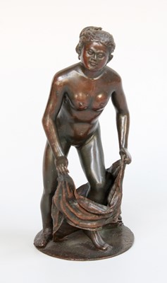 Lot 84 - A Bronze Figure, 19th century, study of a nude...