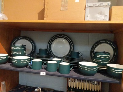 Lot 290 - A 1970s Habitat Ripple Pattern Breakfast...