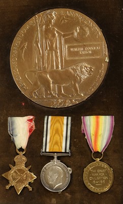 Lot 13 - A First World War Memorial Group, awarded to 2....