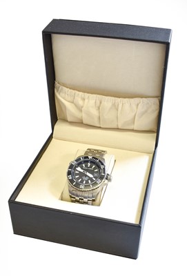 Lot 608 - A Stainless Steel Marc & Sons Automatic...