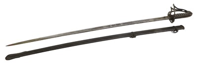 Lot 172 - A Victorian Artillery Officer's Sword, the...
