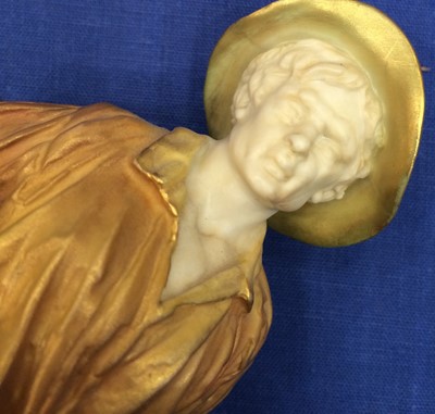 Lot 114 - A Royal Worcester Porcelain Figure, 1912,...