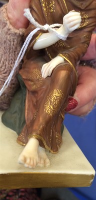 Lot 114 - A Royal Worcester Porcelain Figure, 1912,...