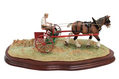 Lot 307 - Border Fine Arts Hay Time Figure Groups,...