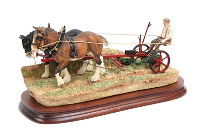 Lot 307 - Border Fine Arts Hay Time Figure Groups,...