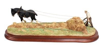 Lot 307 - Border Fine Arts Hay Time Figure Groups,...