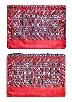 Lot 323 - ~ Pair of Yomut Chuvals North East Iran, circa...