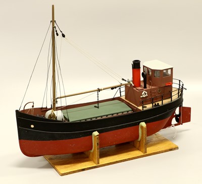 Lot 3198 - Constructed Kit Of A Clyde Puffer 1:64 Scale