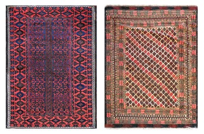 Lot 350 - ~ Baluch Rug North East Iran, circa 1900 The...