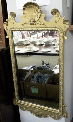 Lot 1363 - A George II Style Gilt Framed Pier Mirror,...