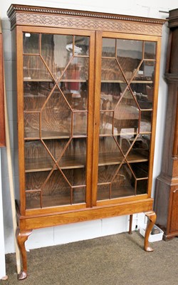 Lot 1375 - A Mahogany Astragal Glazed Bookcase, early...