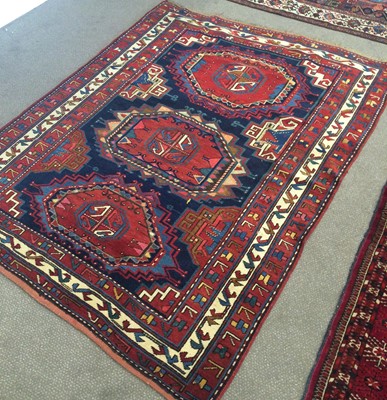 Lot 351 - ~ Good Kazak Rug North West Iran, circa 1920...