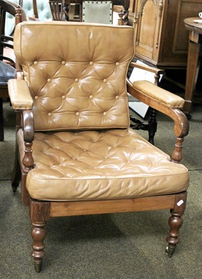 Lot 1438 - A Victorian Framed Spindle Back Armchair, with...